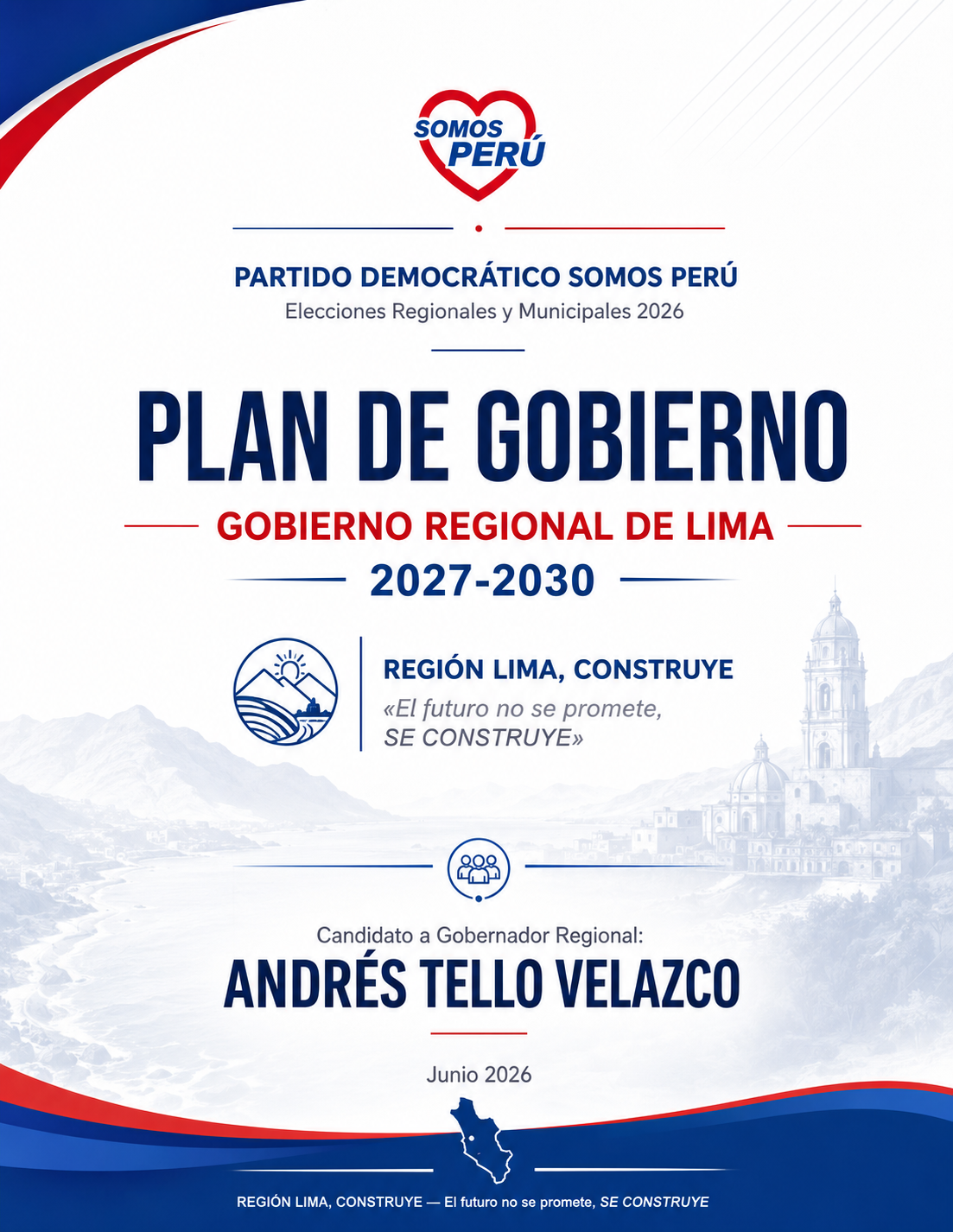 Portada Plan de Gobierno